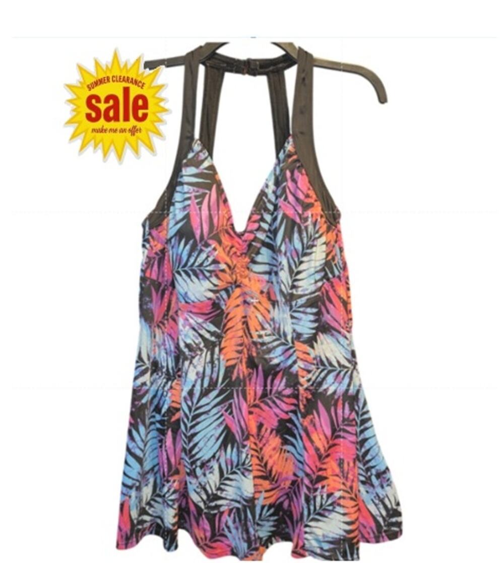 Women's One Piece Swim Dress Size 22  SUMMER CLEARANCE SALE - MAKE ME AN OFFER!